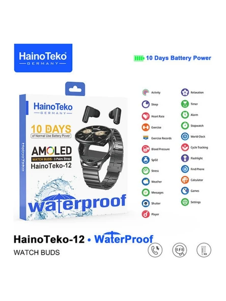 Haino Teko -12 Kulaklıklı Akıllı Saat ürün görseli