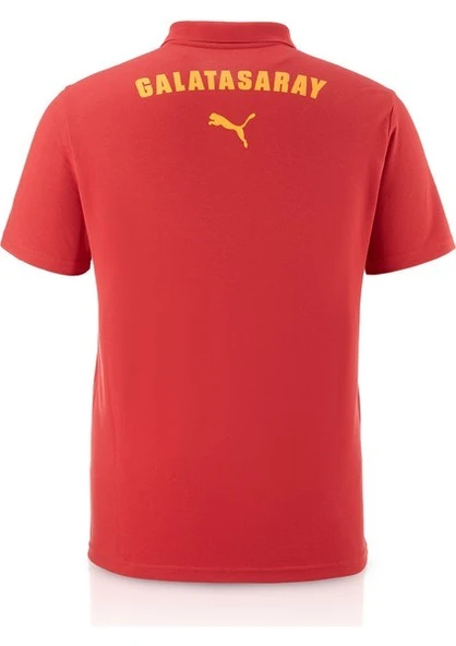 Galatasaray Orijinal Puma A Takım Kırmızı 5 Yıldız Polo T-Shirt - Resim 2