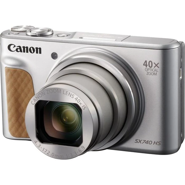 Canon PowerShot SX740 HS Lite Edition Silver Fotoğraf Makinesi