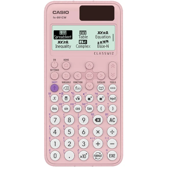 Casio Fx-991CW-PK Classwiz Bilimsel Fonksiyonlu Hesap Makinesi Pembe - Resim 2