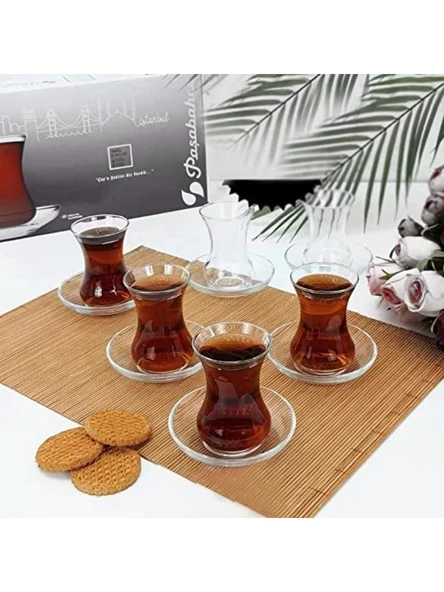 Paşabahçe 96942 Vefa Çay Seti 125 cc 12 Parça - 1