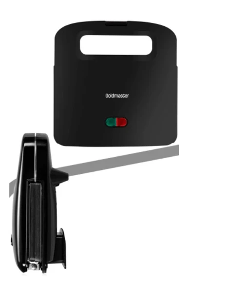 Fast 750 Watt Isınmaya Dayanıklı Mini Tost ve Izgara Makinesi - Resim 3