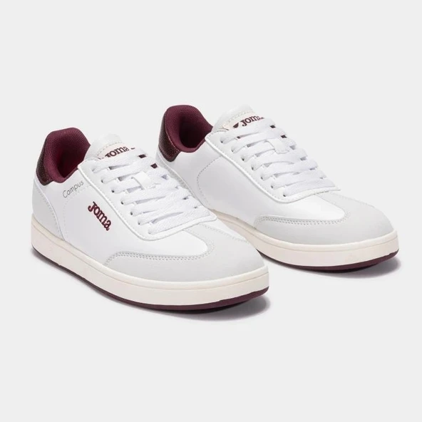 Joma C. Campus Lady 2502 Kadın Beyaz Günlük Spor Ayakkabı - 4