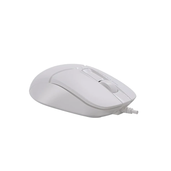 A4 TECH FM12 USB 1000dpi Optic Beyaz Mouse - Resim 4