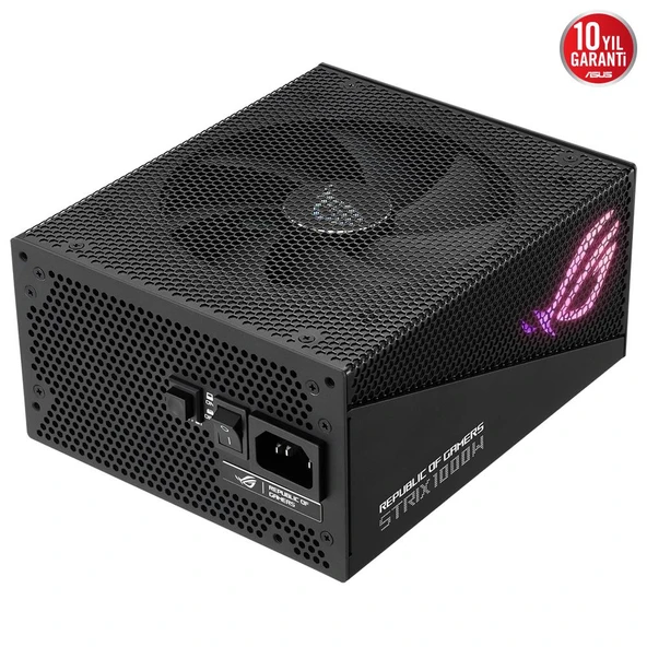 ASUS 1000W 80+ GOLD ROG STRIX 1000G AURA PCIe5.0 Tam Modüler Power Supply - Resim 9