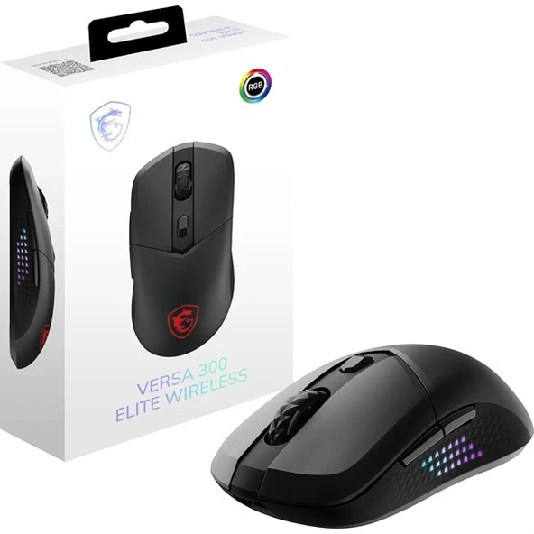 MSI GG VERSA 300 ELITE 26000dpi Kablosuz Bluetooth 5.3 Usb 2.0 Kablosuz Mouse - Resim 5