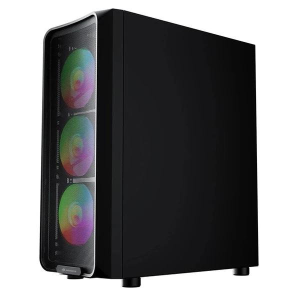 GAMEBOOSTER 600W A650B GAMING MID-TOWER PC KASASI - Resim 3