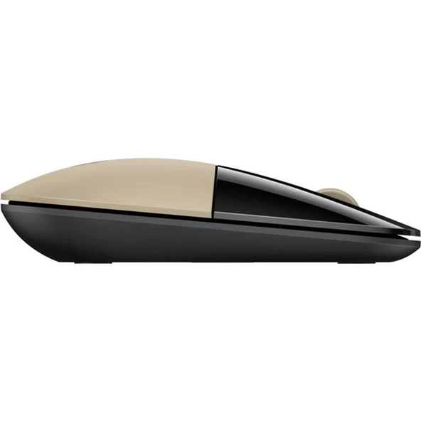 HP Z3700 X7Q43AA Kablosuz Mouse - Black/Gold - Resim 4
