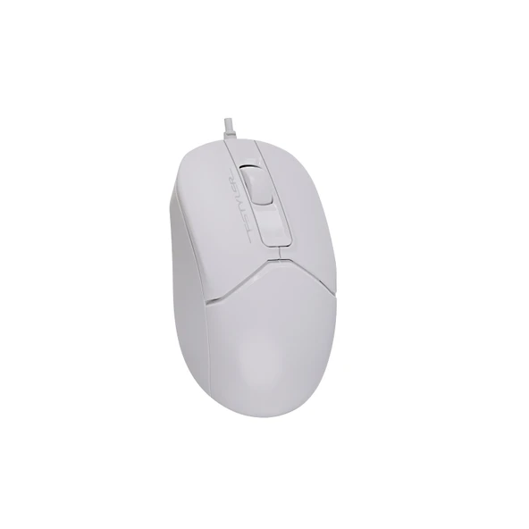 A4 TECH FM12 USB 1000dpi Optic Beyaz Mouse - Resim 2