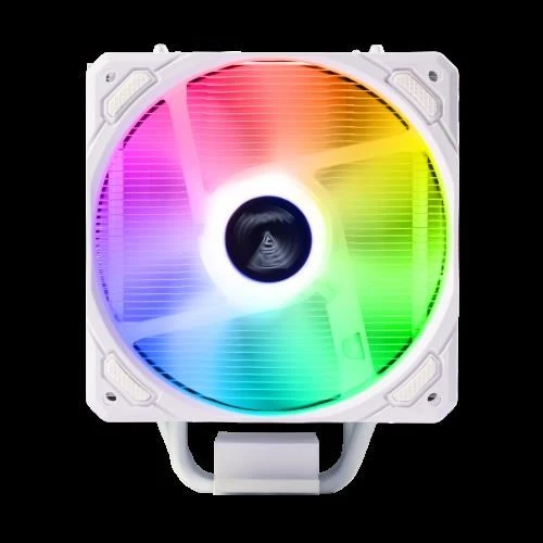 GAMDIAS BORAES E1 410 WH RGB AM5-1700P HAVA SOĞUTMALI İŞLEMCİ FANI - Resim 4