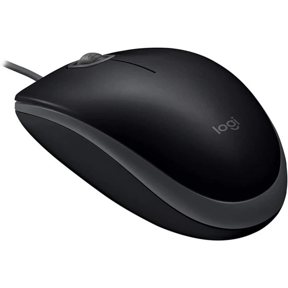 LOGITECH B110 910-005508 Silent Mouse Siyah - Resim 3