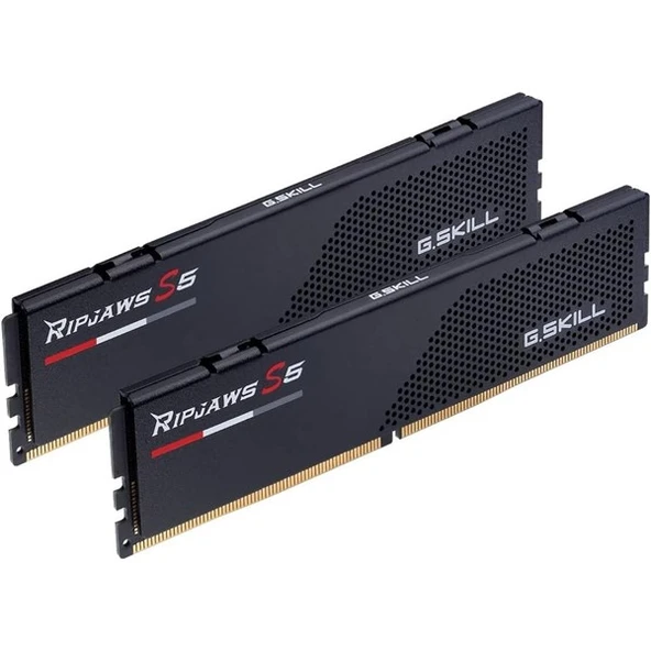 GSKILL 32GB (2X 16GB) DDR5 6000MHZ CL36 DUAL KIT PC RAM RIPJAWS S5 F5-6000J3636F16GX2-RS5K ürün görseli