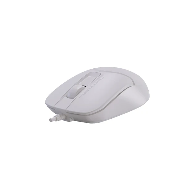 A4 TECH FM12 USB 1000dpi Optic Beyaz Mouse - Resim 3