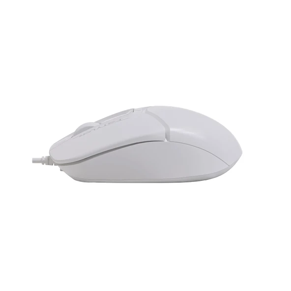 A4 TECH FM12 USB 1000dpi Optic Beyaz Mouse - Resim 5