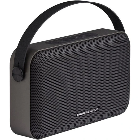 THONET Vander Ziegel HK096-03651 30W RMS Siyah Bluetooth TWS Taşınabilir Hoparlör - 1