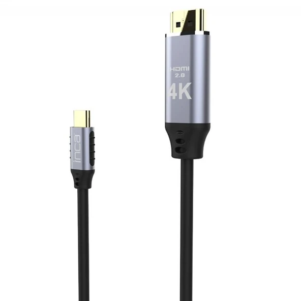 INCA ITCH-02TX 2metre TYPE-C - HDMI Görüntü Kablosu 4K - Resim 2