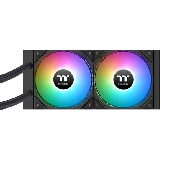 THERMALTAKE 240MM LA240 CL-W457-PL12SW-A AM5-1851P RGB SIVI SOĞUTMALI İŞLEMCİ FANI - Resim 4