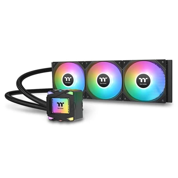 THERMALTAKE 360MM LA360 CL-W459-PL12SW-A AM5-1851P RGB SIVI SOĞUTMALI İŞLEMCİ FANI - 1