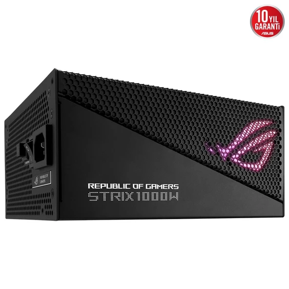 ASUS 1000W 80+ GOLD ROG STRIX 1000G AURA PCIe5.0 Tam Modüler Power Supply - Resim 3