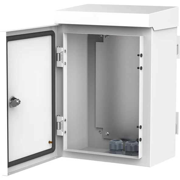 AGER 300x400x250mm Mobese Dış Ortam Direk Tipi Kabinet Fansız AG-MB304025B2 - 2