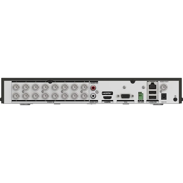 HIKVISION 16kanal IDS-7216HQHI-M1/XT H265+ Pro DVR Kayıt Cihazı Acusense Hibrit - 2
