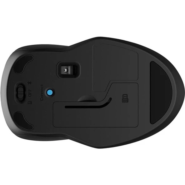 HP 250 6V2J7AA Dual Kablosuz Mouse Siyah - Resim 2