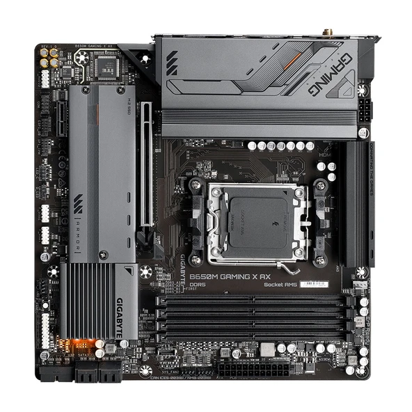 GIGABYTE B650M GAMING X AX WIFI-6E DDR5 HDMI DP PCIe 16X v4.0 AM5 mATX - 4