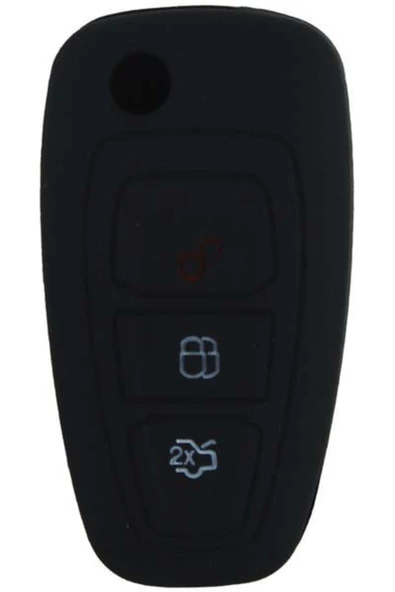 AFT KONTAK ANAHTAR KUMANDA KORUYUCU KILIF SİLİKON SİYAH FORD TRANSIT-MONDEO-FOCUS-RANGER-C MAX-S MAX GAL ürün görseli