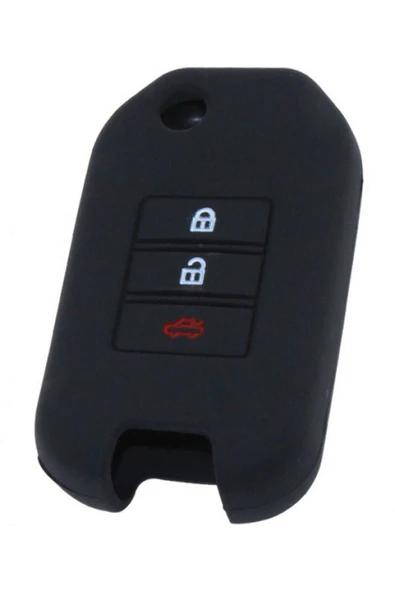 AFT KONTAK ANAHTAR KUMANDA KORUYUCU KILIF SİLİKON SİYAH HONDA CIVIC-CR-V-HR-V 613138 ürün görseli