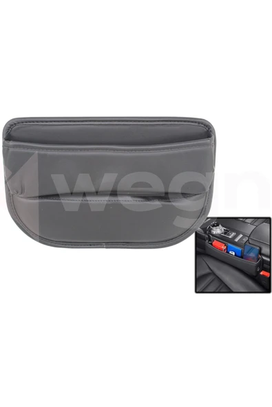 WEGNA ARAÇ İÇİ KOLTUK ARASI ORGANİZERİ SİYAH INSLM ürün görseli