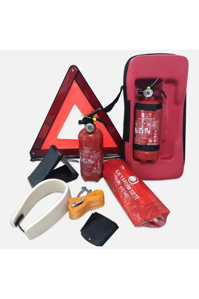 AUTO PARCT TS005 TRAFİK SETİ ULTRA PLASTİK KUTU KARE 1KG YANGIN SÖNDÜRCÜLÜ ULTRA SET HIRDAVAT 551134 ürün görseli