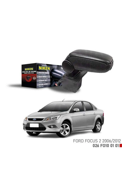 Universal ARACA ÖZEL KOL DAYAMA SİYAH FORD FOCUS II 06-12 FERRG - 1