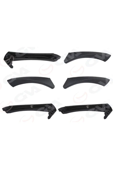 GVA KAPI TUTAMAGI SETİ 6 PARÇA SIYAH BMW E90 LCI FERRG ürün görseli