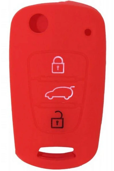 AFT ANAHTAR KUMANDA KORUYUCU KILIF SİLİKON KIRMIZI HYUNDAI ACCENT ERA-I20-I30-ELENTRA -TUCSO 613138 ürün görseli