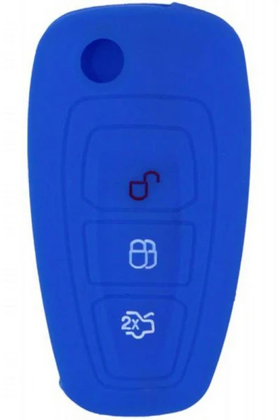 AFT ANAHTAR KUMANDA KORUYUCU KILIF SİLİKON MAVİ FORD TRANSIT-MONDEO-FOCUS-RANGER-C MAX-S MAX 613138 ürün görseli