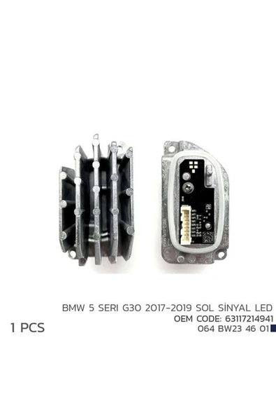 Universsal BMW 5 G30 2017-2019 SOL SİNYL LED MODL 63117214941 RSZYN ürün görseli