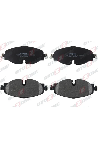 otozone Ön Balata Golf7-a3-leon-tıguan-passat-octavıa-superb 12 Gdb1956 Fişsiz ürün görseli