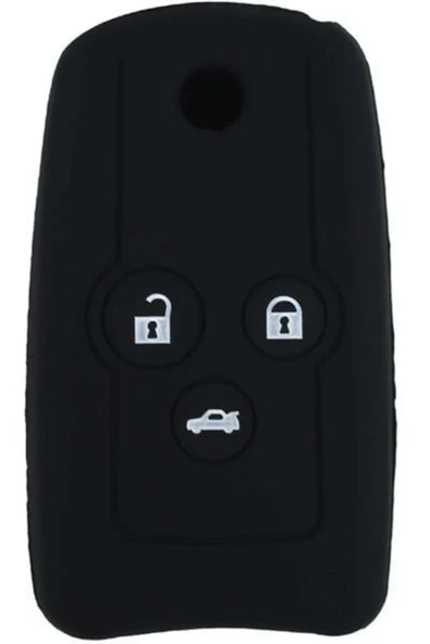 AFT Kontak Anahtar Kumanda Koruyucu Kılıf Silikon 3 Tuş Siyah Honda Cıvıc ürün görseli