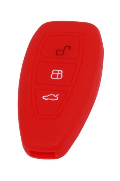 AFT KONTAK ANAHTAR KUMANDA KORUYUCU KILIF SİLİKON KIRMIZI FORD KUGA- FIESTA- MONDEO- C-MAX 519125 ürün görseli