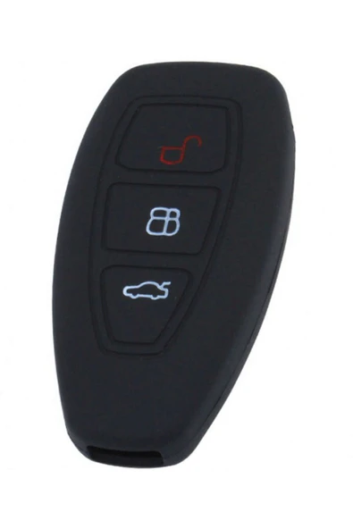 AFT KONTAK ANAHTAR KUMANDA KORUYUCU KILIF SİLİKON SİYAH FORD KUGA- FIESTA- MONDEO- C-MAX 449121 ürün görseli