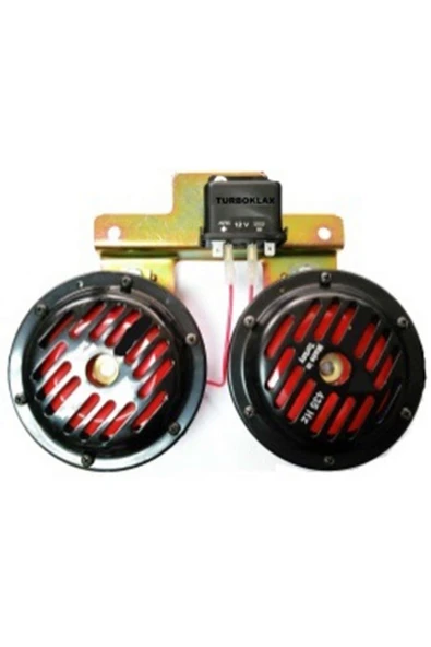 EUROESPANA KORNA DİDİT ÜNİVERSAL 123 mm 12V ROLELİ AYAKLI 613138 - 1