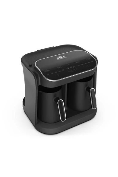 Arzum Ok007-k Okka Grandio Duo Közde Türk Kahvesi Makinesi - Krom 10 Fincan Kapasiteli