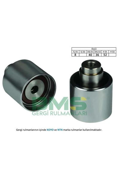 BMS Eksantrik Gergi Rulmanı Golf5-caddy-jetta-transporter T5-a3-leon 1.4-1.9 Tdı Axb-bjb-bxe-amf-bnv ürün görseli