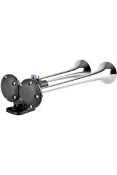 Seger İKİ BORULU-DÜZ SES 12V KROM BORULU 612138 ürün görseli