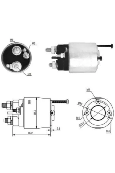VALEO Mars Otomatıgı D7g11 594658 ürün görseli