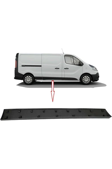 CM ARKA KAPI BANDI ÇITASI SAĞ RENAULT TRAFIC III CM 11920 828208208R ürün görseli