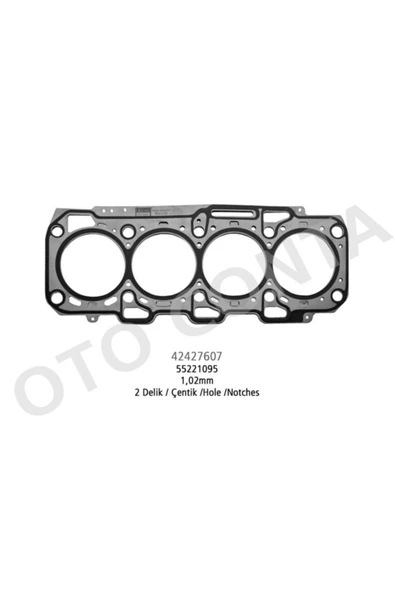 Otm Silindir Kapak Conta Mls 2 Delik (1,02MM) Doblo-linea-bravo Iı 1.6 Dmtj 16v (198 A2.000 27053 ürün görseli