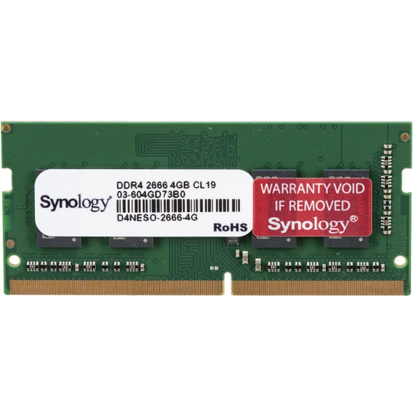 SYNOLOGY 4GB ECC DDR4 UDIMM 2666MHZ NOTEBOOK NAS SERVER RAMI - 1