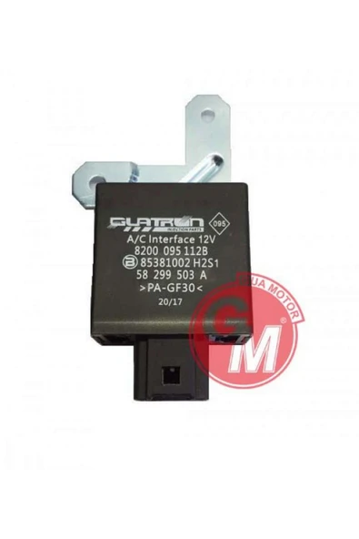 GUA KLİMA ROLESİ RENAULT KANGOO II-CLIO II-LOGAN 98-06 10 FİŞ İTHAL 612138 ürün görseli