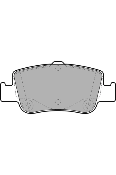 AUTOTECH Arka Balata Aurıs-corolla 1.4d4d 1.4 Vvtı-1.6 Vvtı-1.8 2.0d-4d-2.2d 07 12 1.3 1.6 13 Gdb3480 ürün görseli